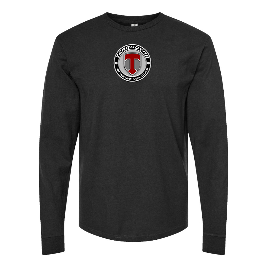 Men's Terradyne Logo Cotton Long Sleeve T-Shirt