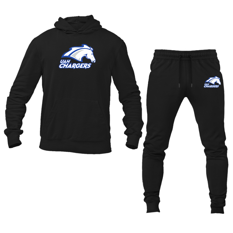 Men's Alabama Huntsville Chargers Hoodie Joggers Set