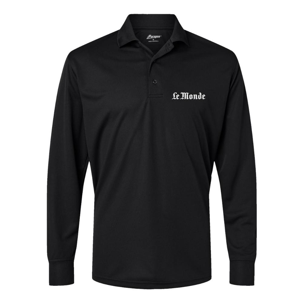 Men's Le Monde Paragon Prescott Long Sleeve Polo