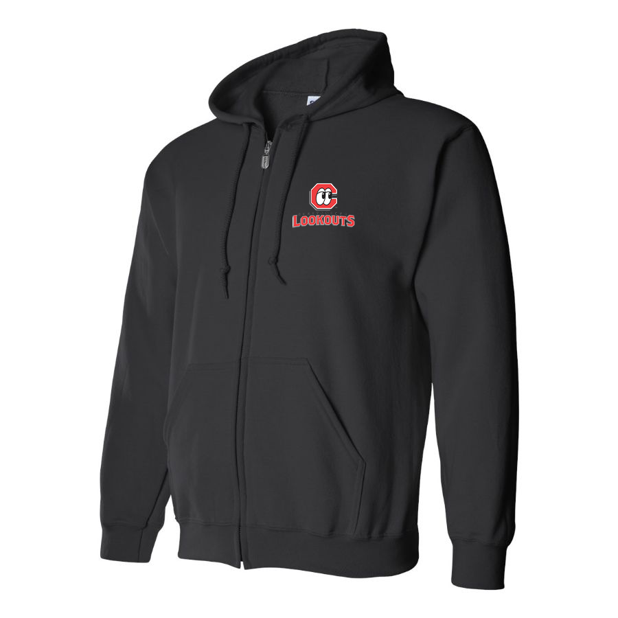 Men's Chattanooga Lookouts Logo Zipper Hoodie