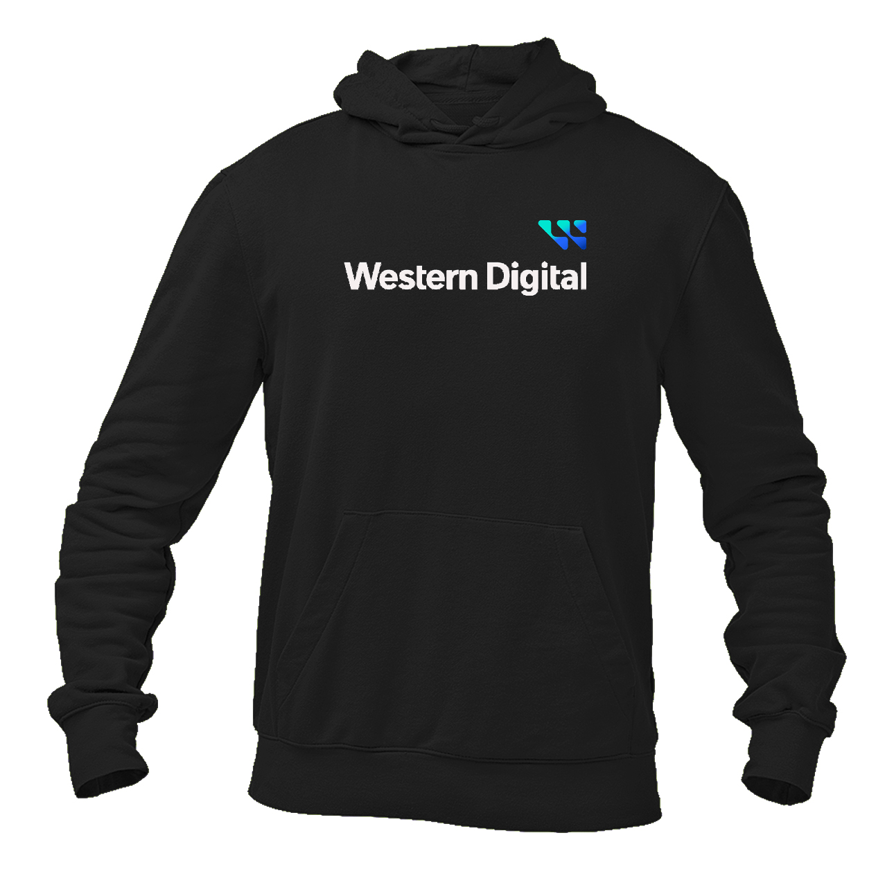 Men's Western Digital Logo Pullover Hoodie