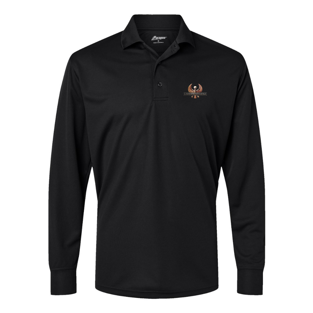 Men's Earth Wind & Fire Paragon Prescott Long Sleeve Polo