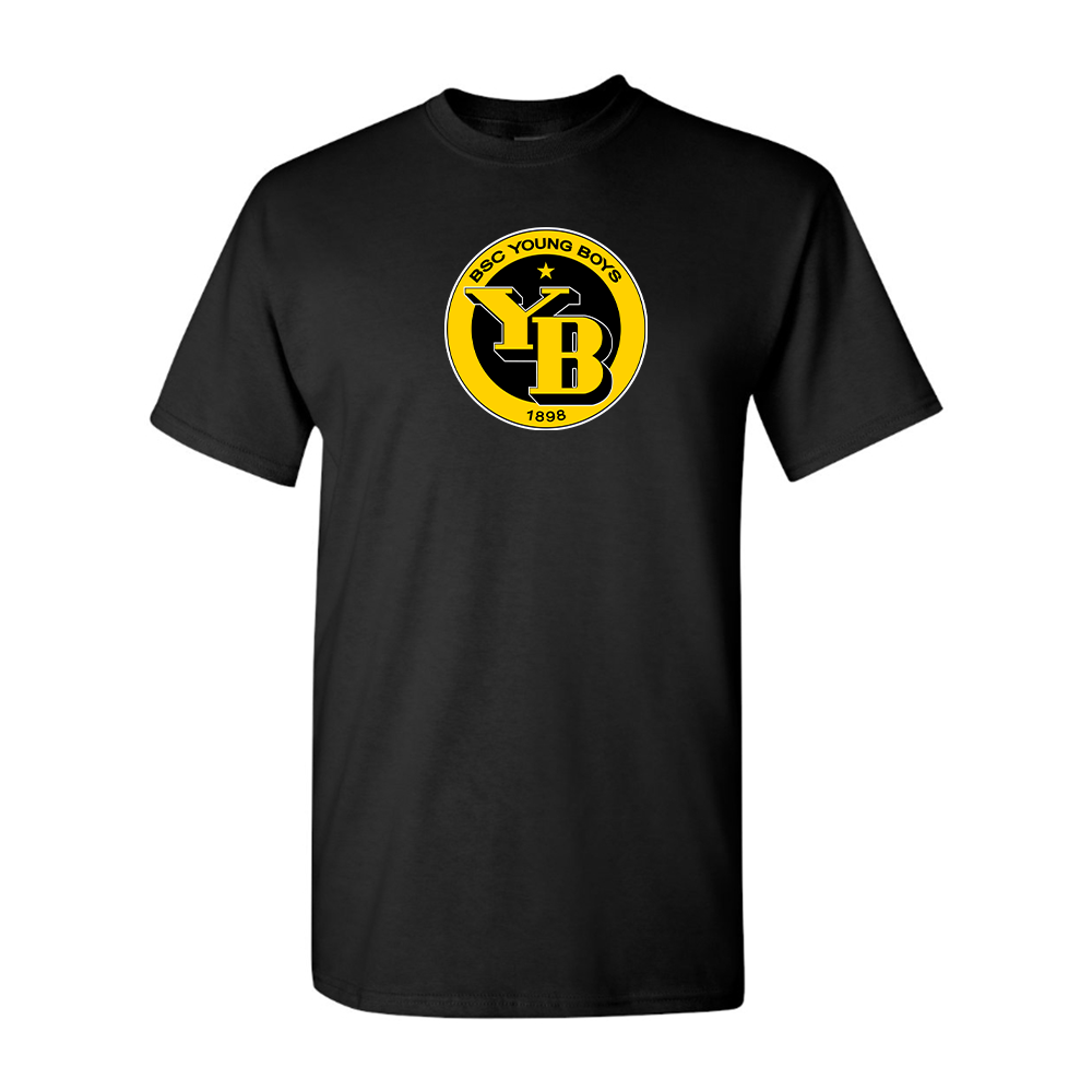 Men's Young Boys Soccer Cotton T-Shirt
