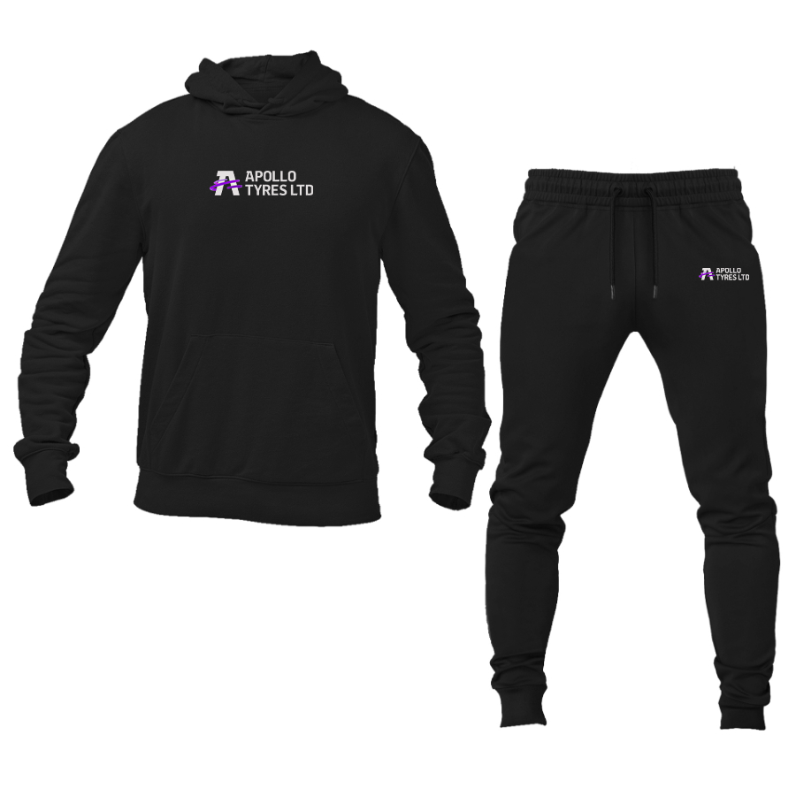 Men's Apollo Tyres Logo Hoodie Joggers Set