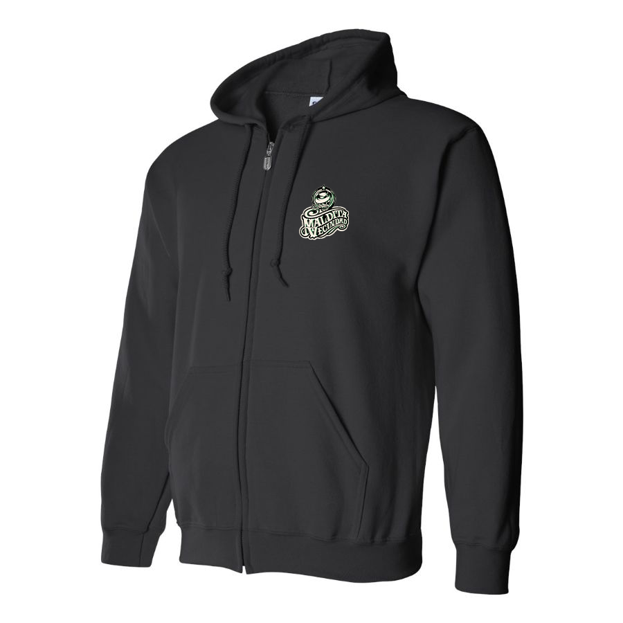 Men's Maldita Vecindad Logo Zipper Hoodie