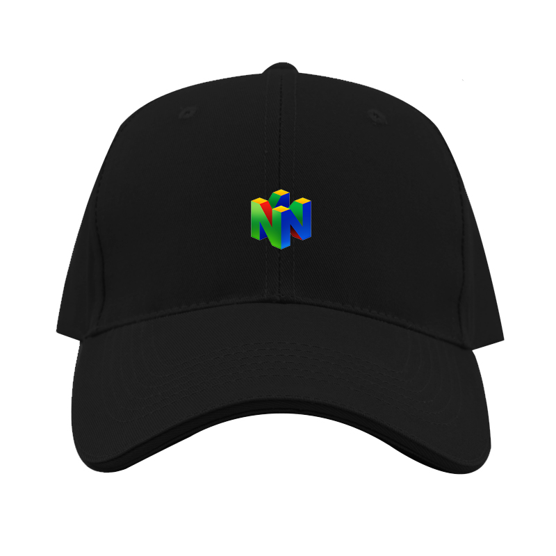 Nintendo N64 Logo Dad Baseball Cap Hat