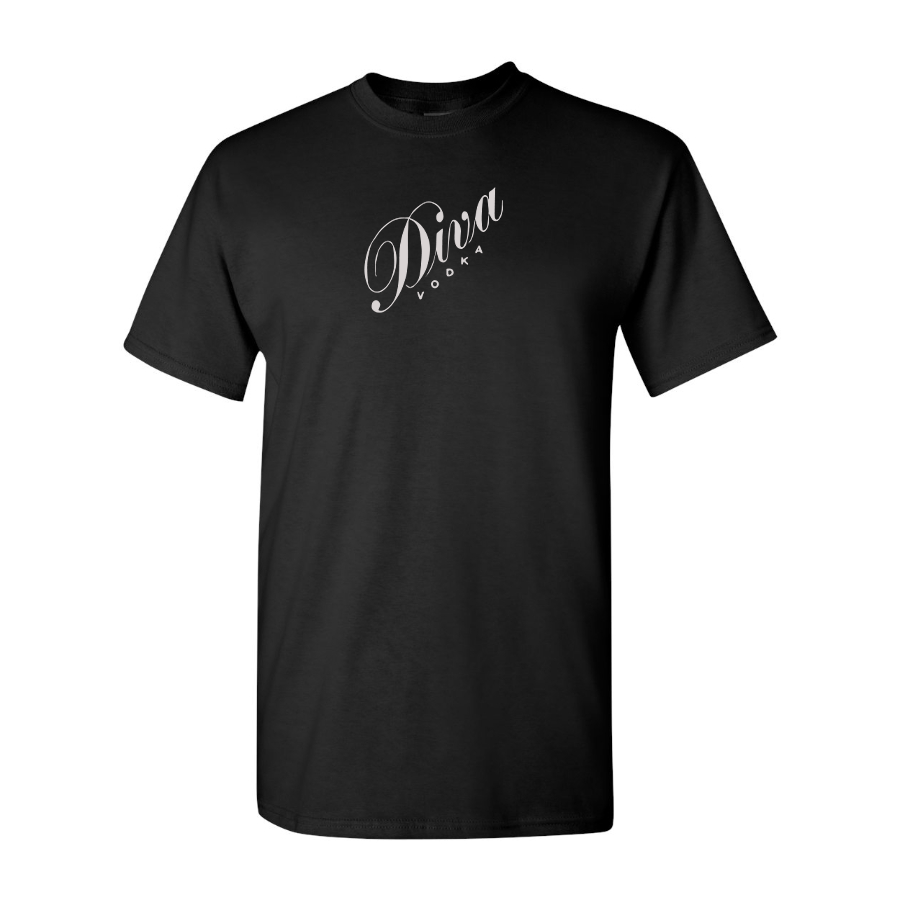 Men's Diva Logo Cotton T-Shirt