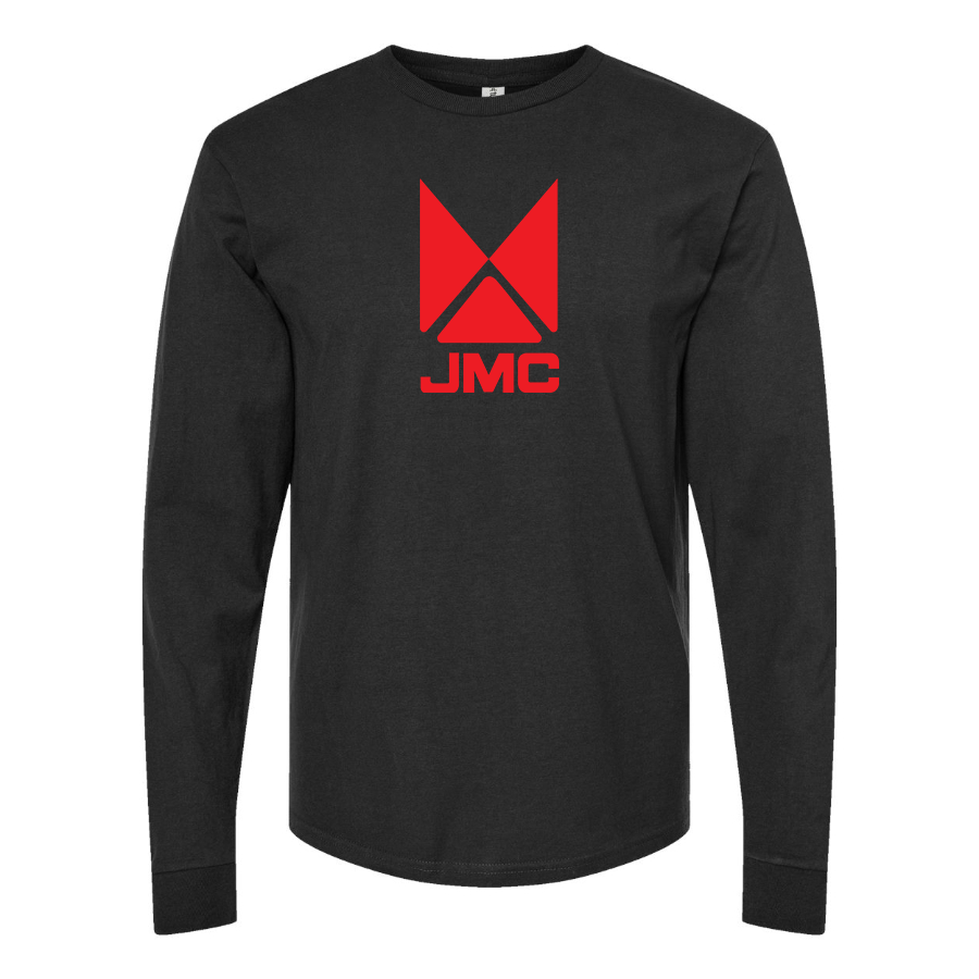 Men's Jiangling Motors Corporation Logo Cotton Long Sleeve T-Shirt