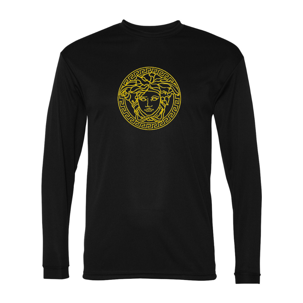 Men's Versace Thumbnail Performance Long Sleeve T-Shirt