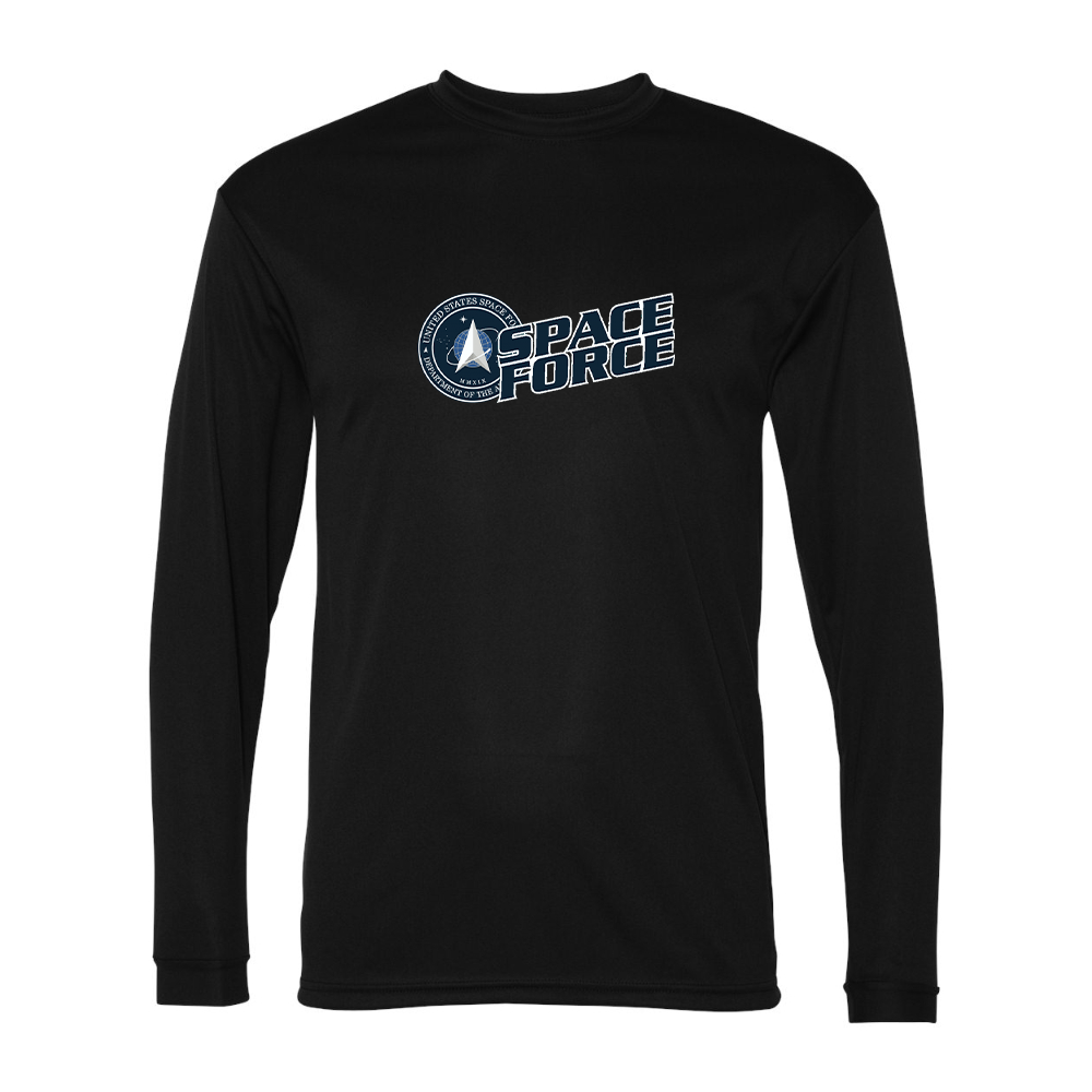 Men's Space Force Performance Long Sleeve T-Shirt
