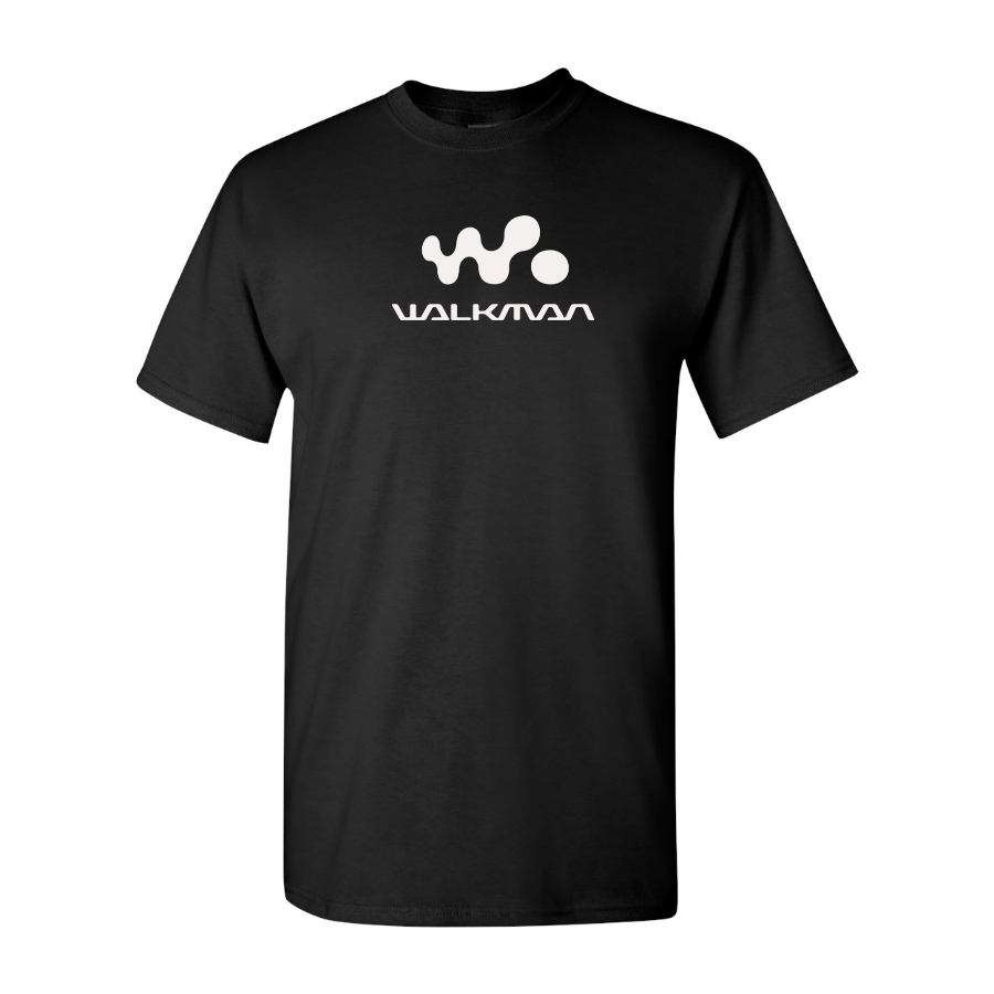 Men's Walkman Logo Cotton T-Shirt