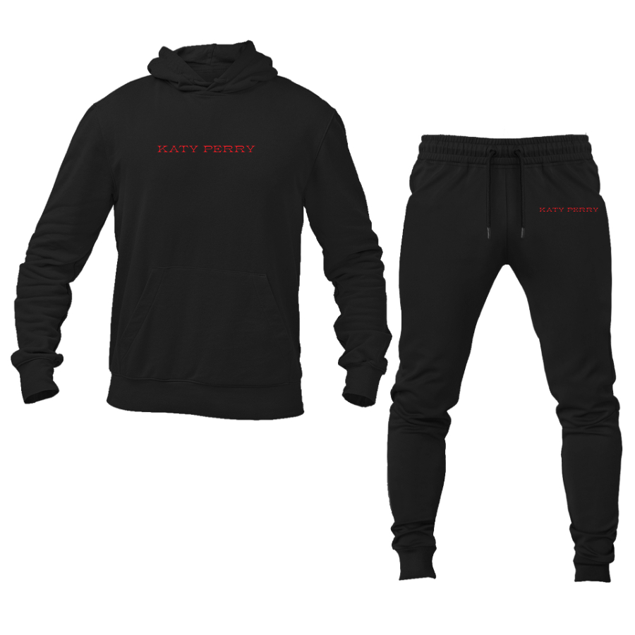 Men's Katy Perry Logo Hoodie Joggers Set