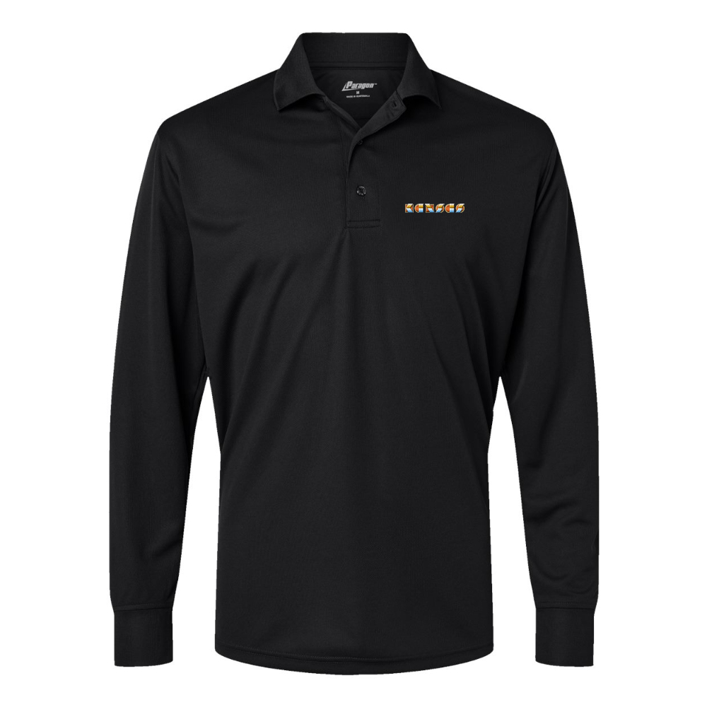 Men's Kansas Paragon Prescott Long Sleeve Polo