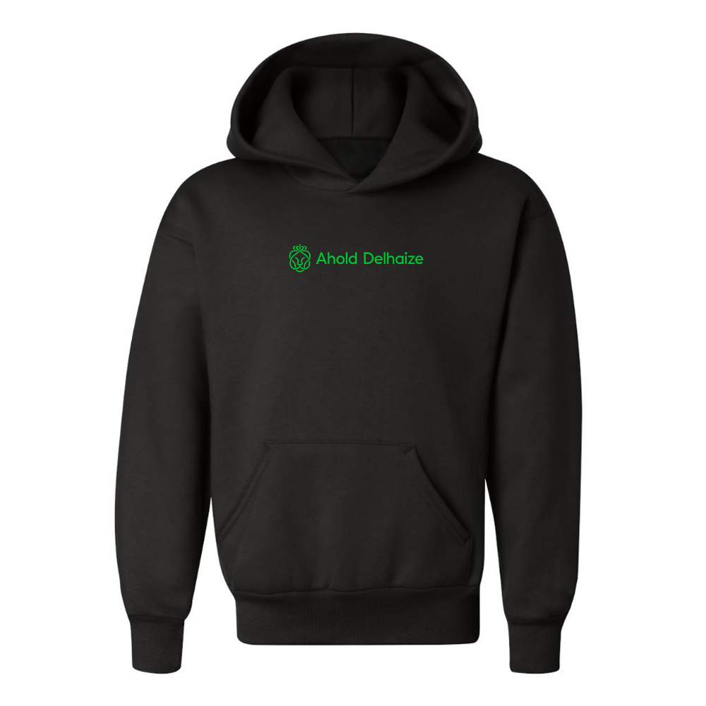 Youth Ahold Delhaize Vertical Logo Pullover Hoodie