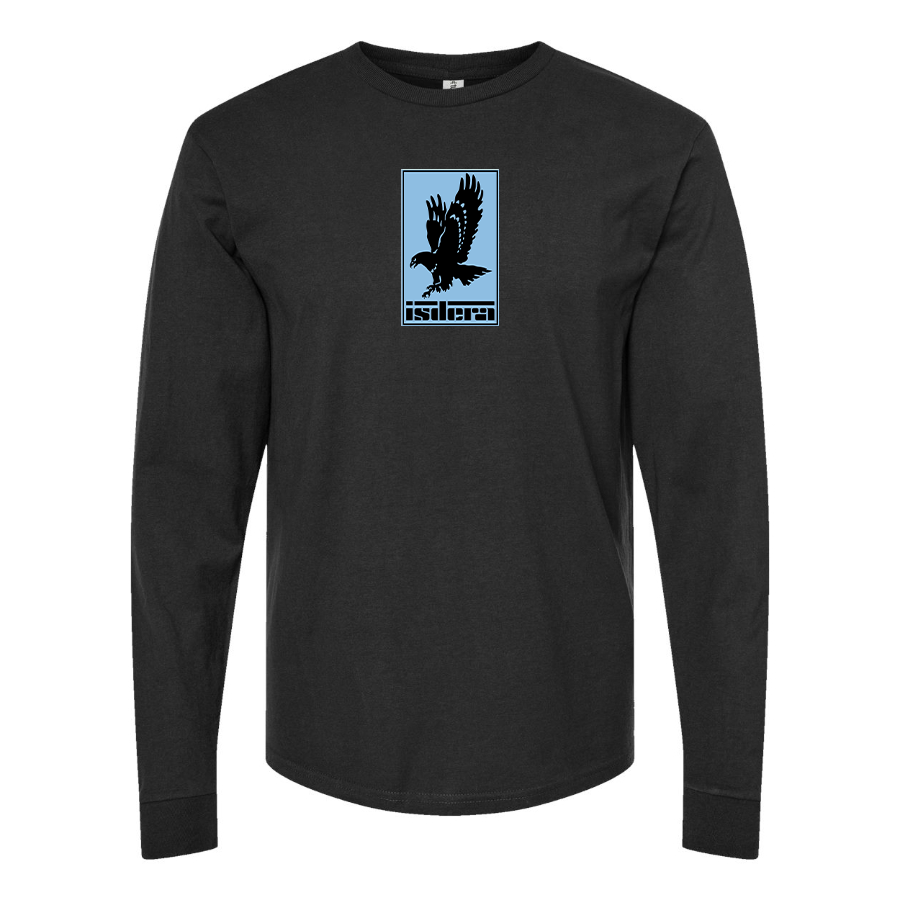 Men's Isdera Logo Cotton Long Sleeve T-Shirt