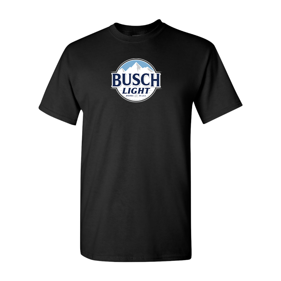 Men's Busch Light Logo Cotton T-Shirt