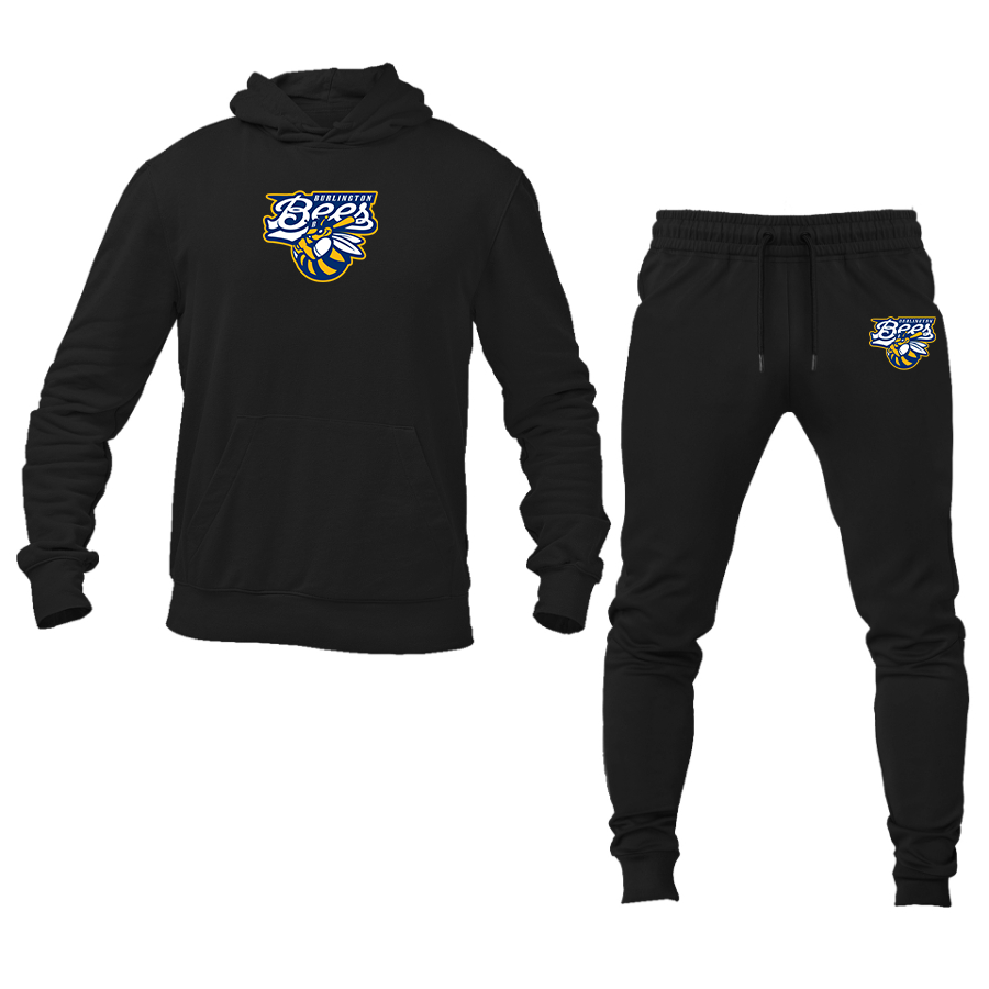 Men's Burlington Bees Logo Hoodie Joggers Set
