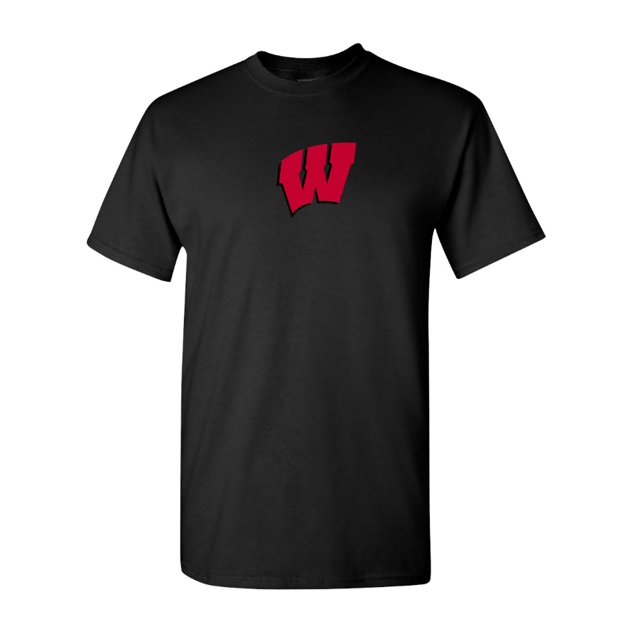 Men's Wisconsin Badgers Logo Cotton T-Shirt