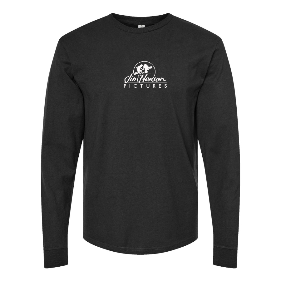 Men's Jim Henson Pictures Logo Cotton Long Sleeve T-Shirt