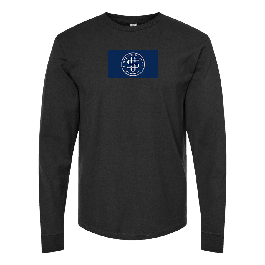 Youth Simply Southern Logo Long sleeves