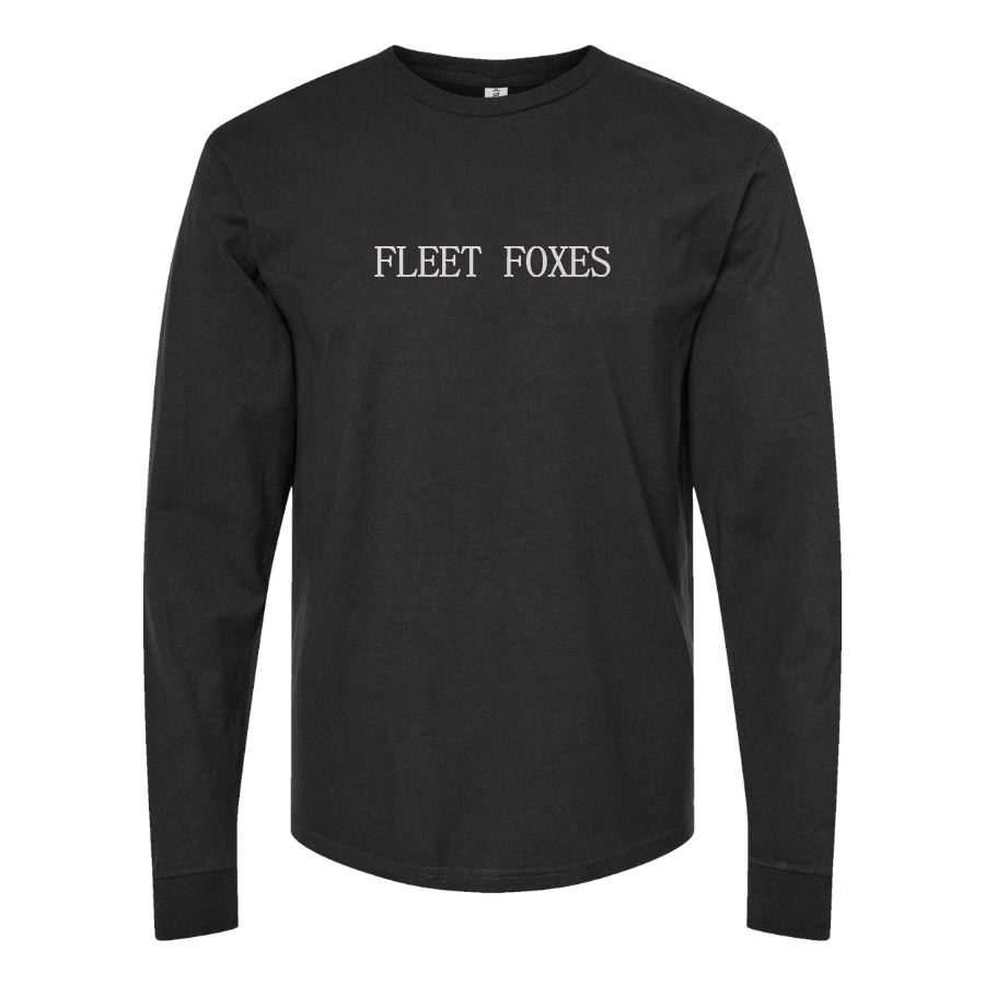 Men's Fleet Foxes Cotton Long Sleeve T-Shirt