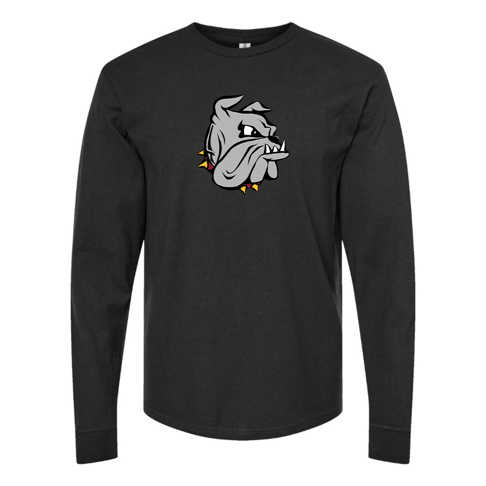 Men's Minnesota Duluth Bulldogs Cotton Long Sleeve T-Shirt
