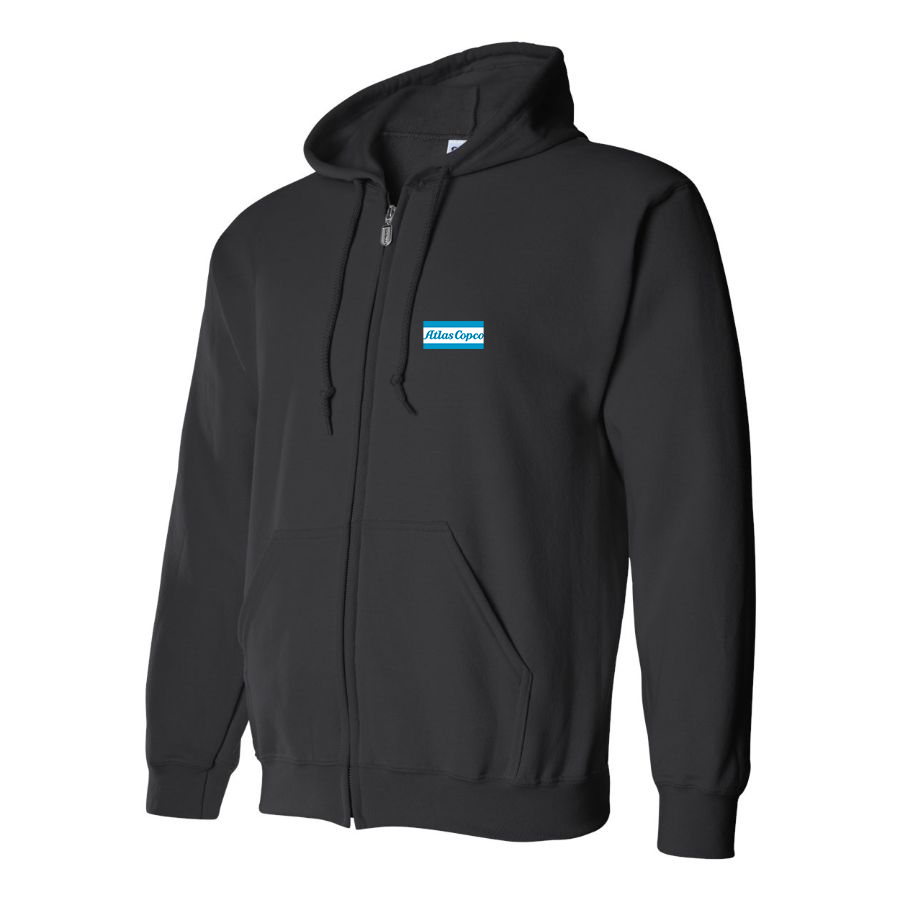 Men's Atlas Copco Logo Zipper Hoodie