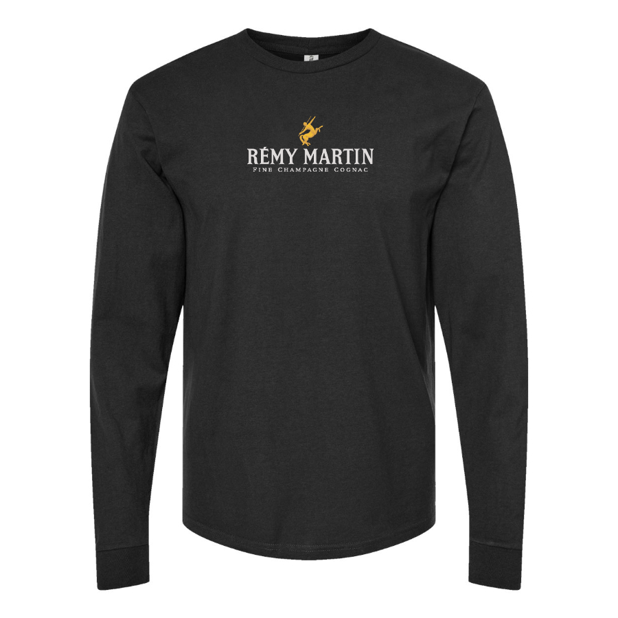 Men's Rémy Martin Logo Cotton Long Sleeve T-Shirt