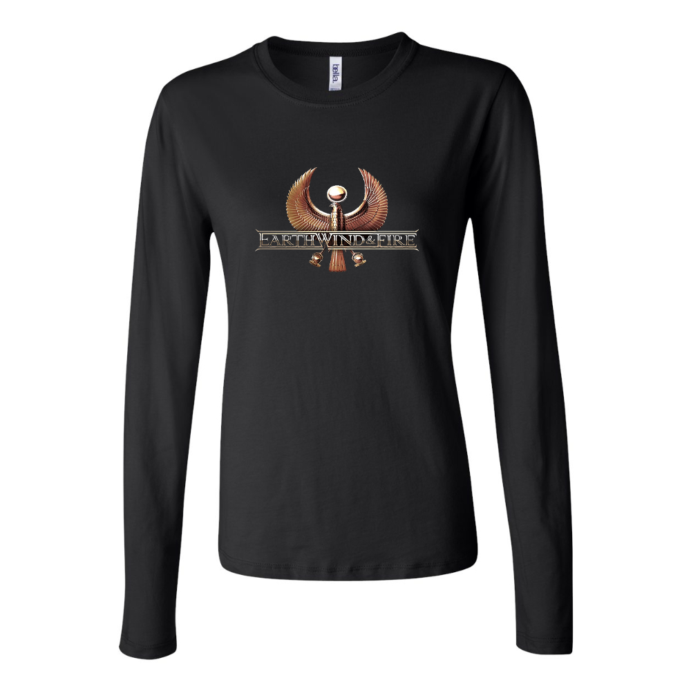 BELLA CANVAS Earth Wind & Fire Jersey Long Sleeve Tee