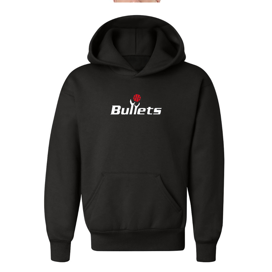 Youth Baltimore Bullets Logo Pullover Hoodie