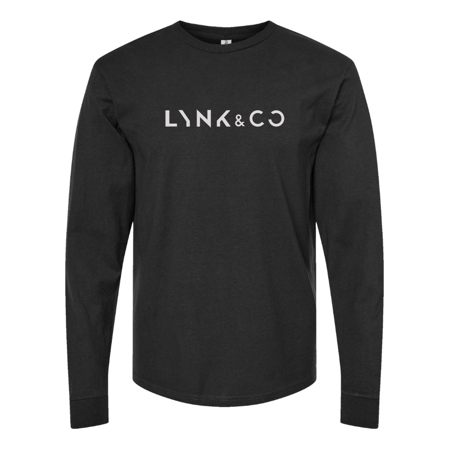 Men's Lynk Co Logo Cotton Long Sleeve T-Shirt
