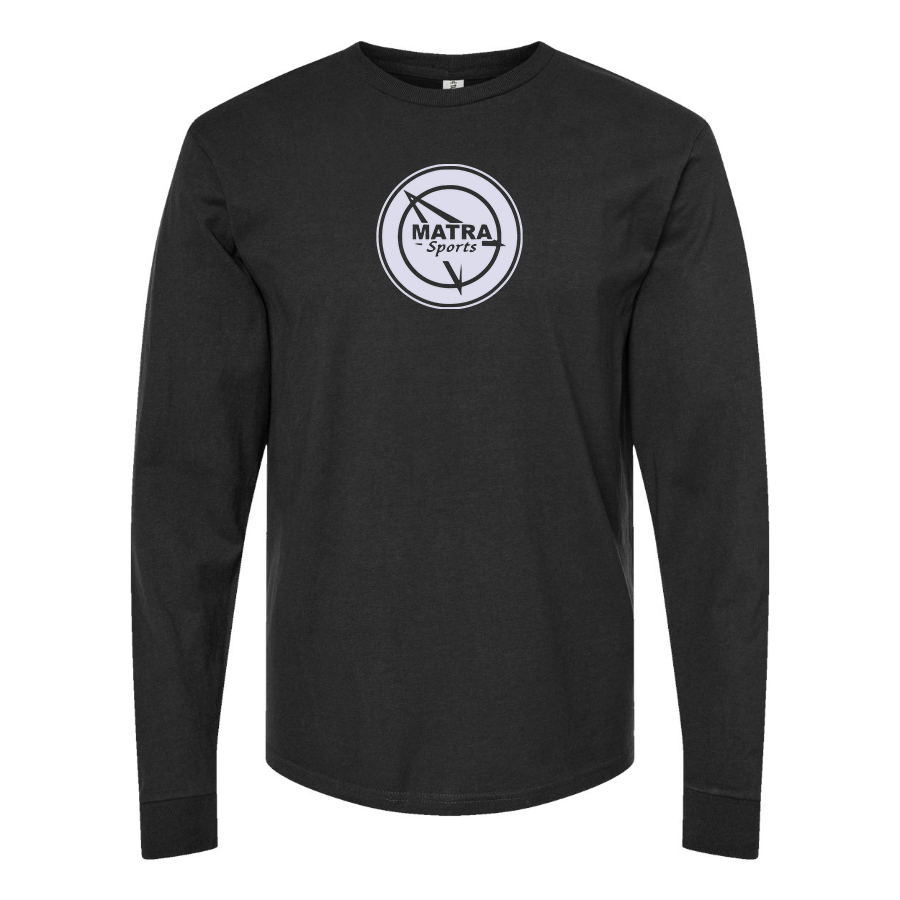 Men's Matra Sports Logo Cotton Long Sleeve T-Shirt