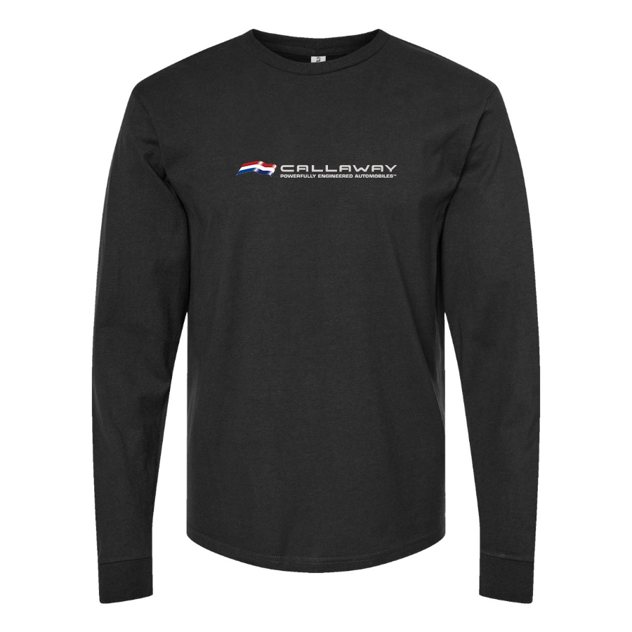 Men's Callaway Logo Cotton Long Sleeve T-Shirt