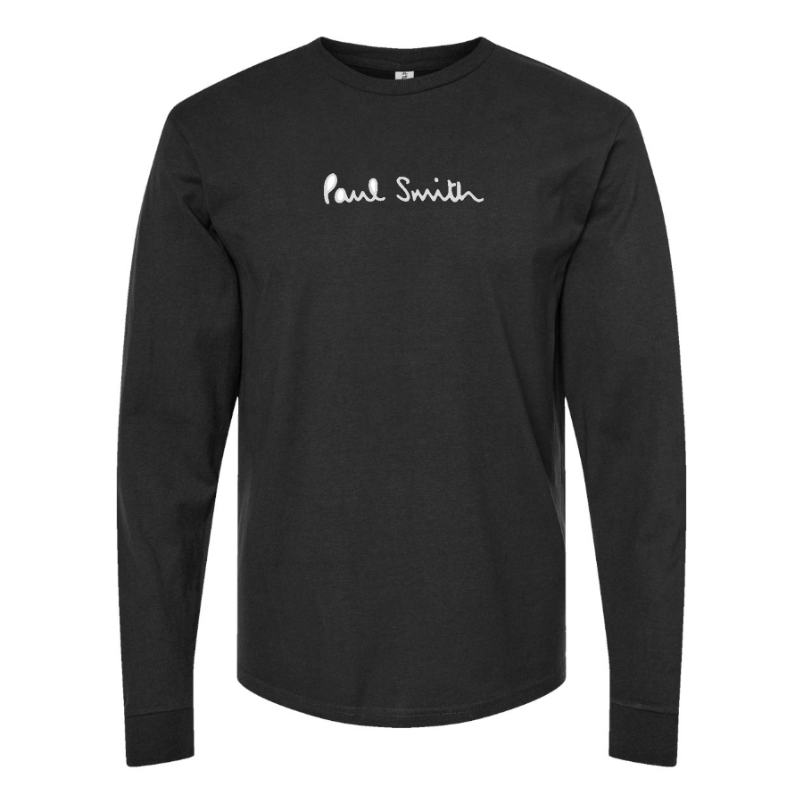 Men's Paul Smith Logo Cotton Long Sleeve T-Shirt