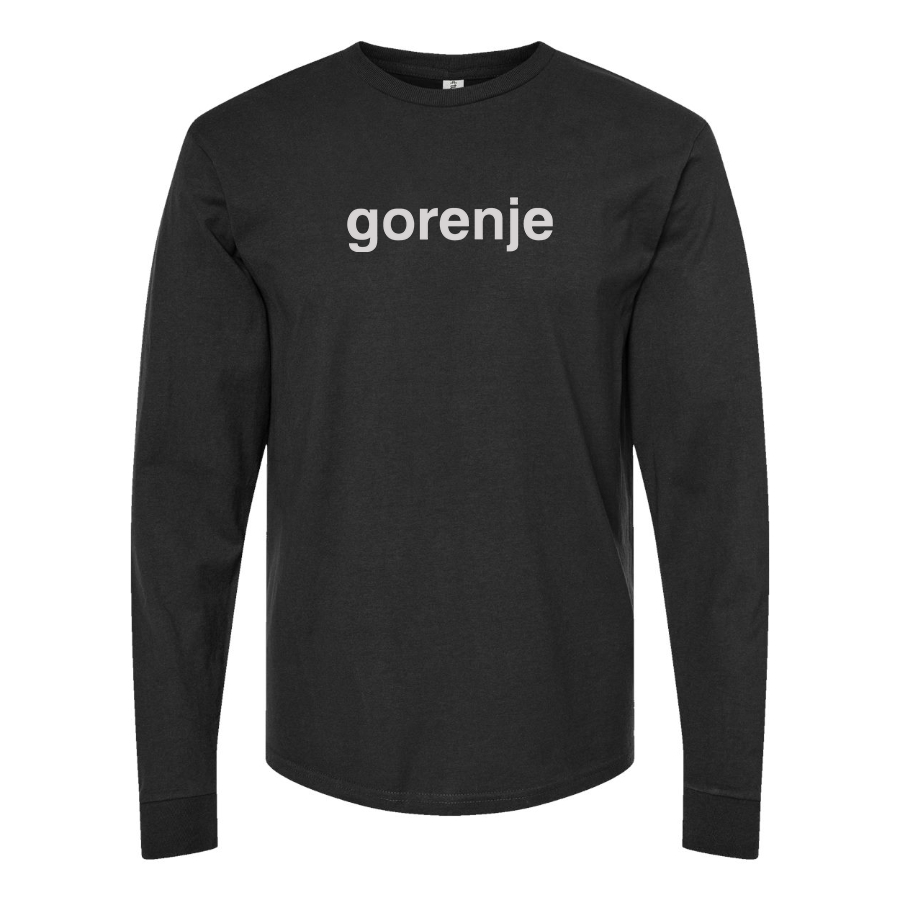 Men's Gorenje Logo Cotton Long Sleeve T-Shirt