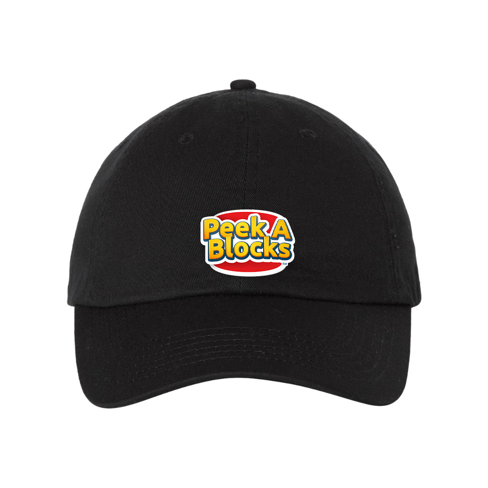Peek A Blocks Valucap Adult Bio-Washed Classic Dad Hat