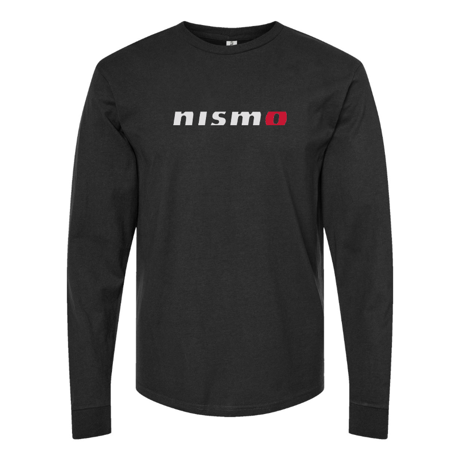 Men's Nismo Logo Cotton Long Sleeve T-Shirt