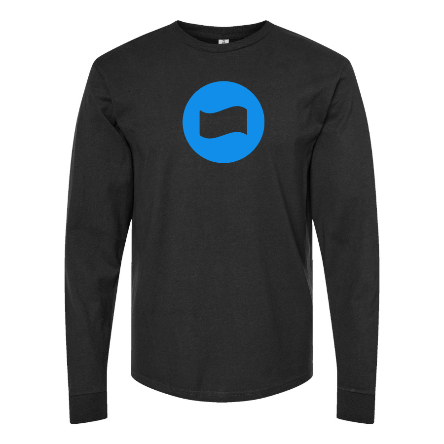 Men's Dana Logo Cotton Long Sleeve T-Shirt