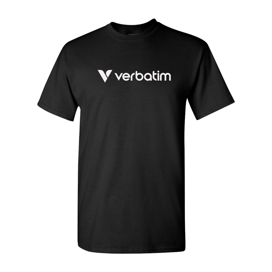 Men's Verbatim Logo Cotton T-Shirt