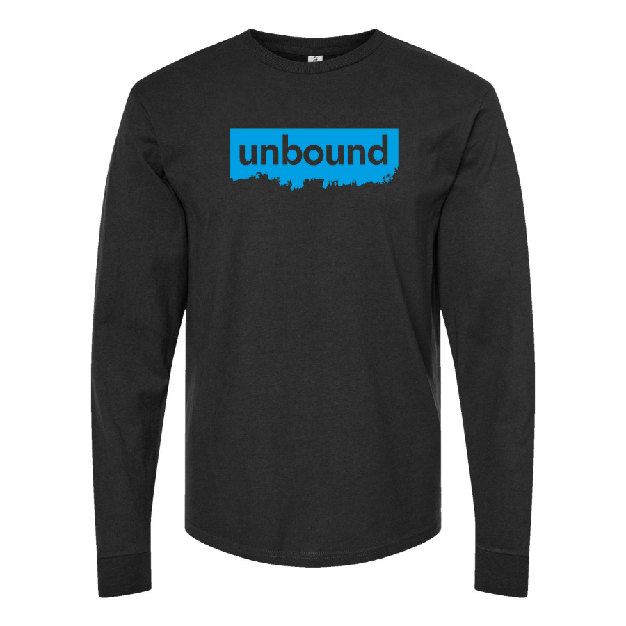 Men's Unbound Live Logo Cotton Long Sleeve T-Shirt