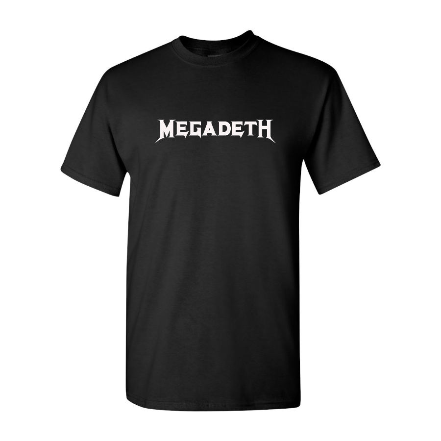 Men's Megadeth Logo Cotton T-Shirt
