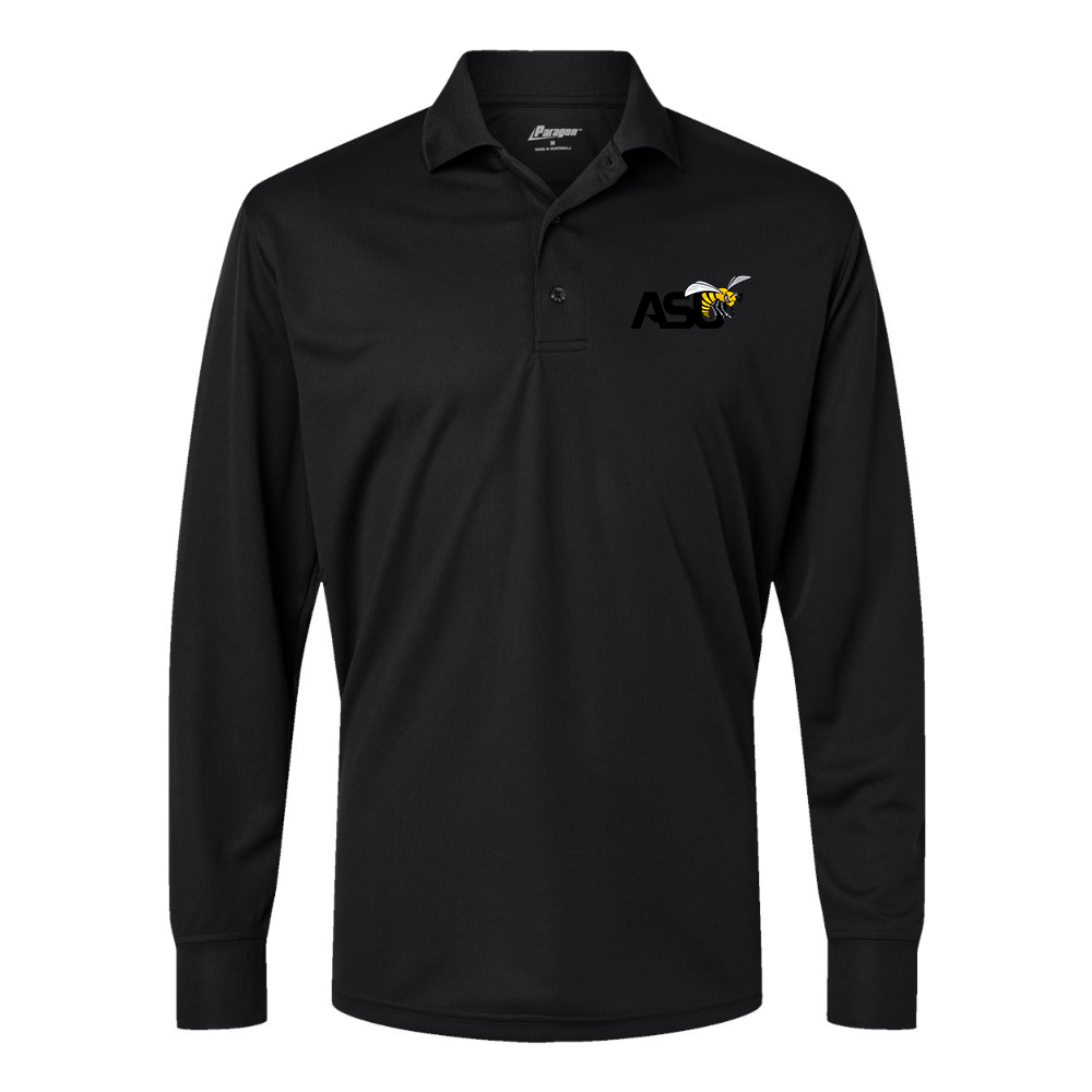 Men's Alabama State Hornets Paragon Prescott Long Sleeve Polo