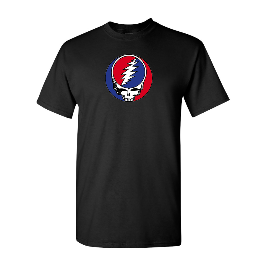 Men's Gratefu Dead Logo Cotton T-Shirt