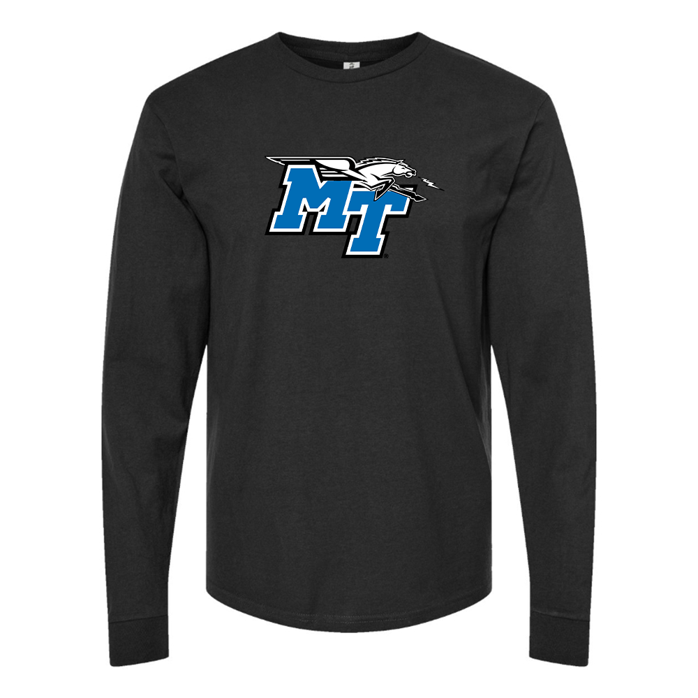 Men's Middle Tennessee Blue Raiders Cotton Long Sleeve T-Shirt