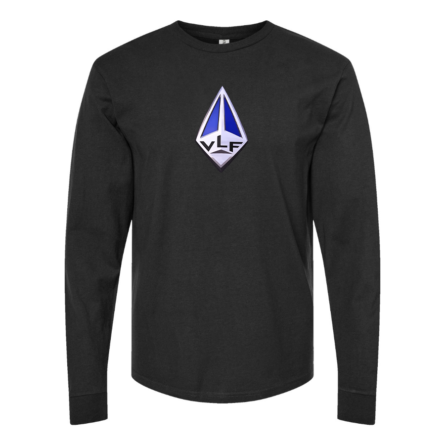 Men's VLF Logo Cotton Long Sleeve T-Shirt