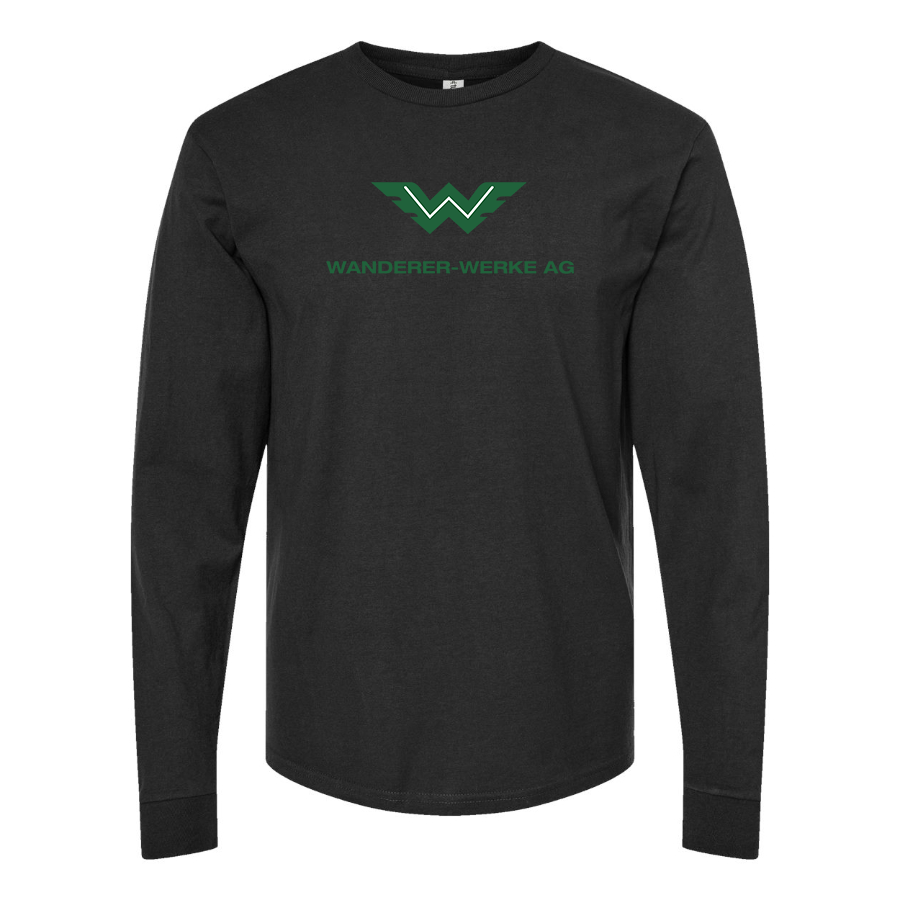 Men's Wanderer Werke Logo Cotton Long Sleeve T-Shirt