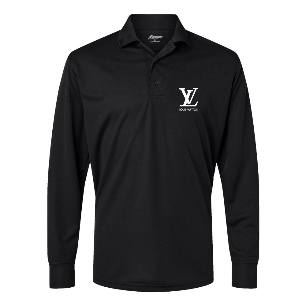 Men's Louis Vuitton Paragon Prescott Long Sleeve Polo