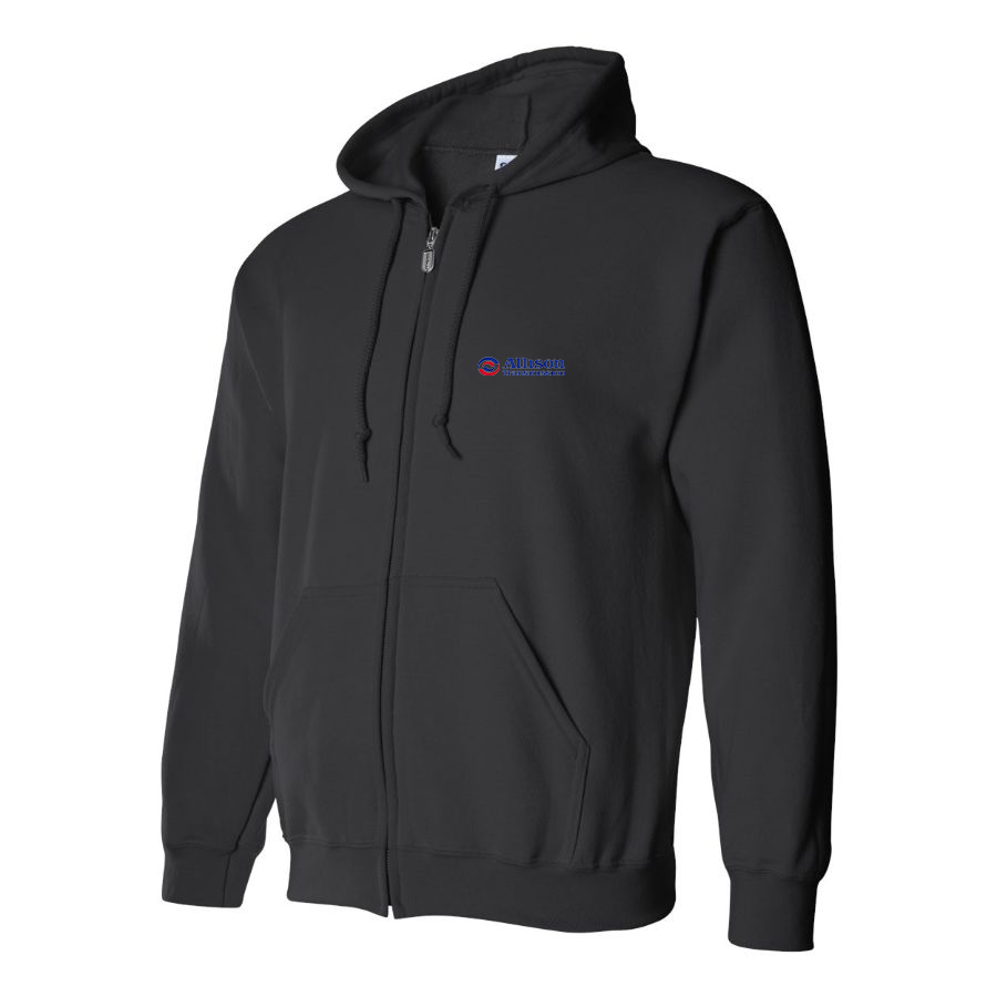 Men's Allison Transmission Logo Zipper Hoodie