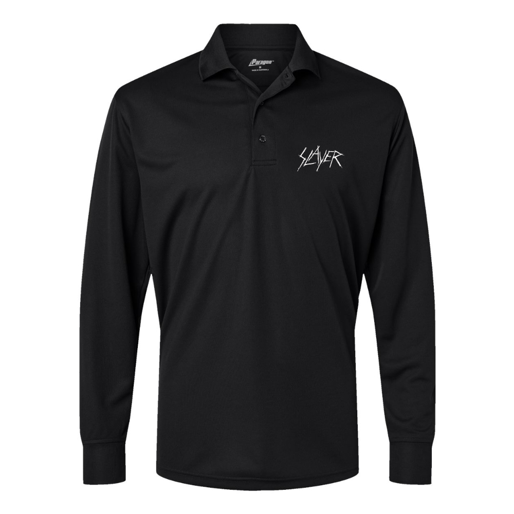 Men's Slayer Carved Paragon Prescott Long Sleeve Polo