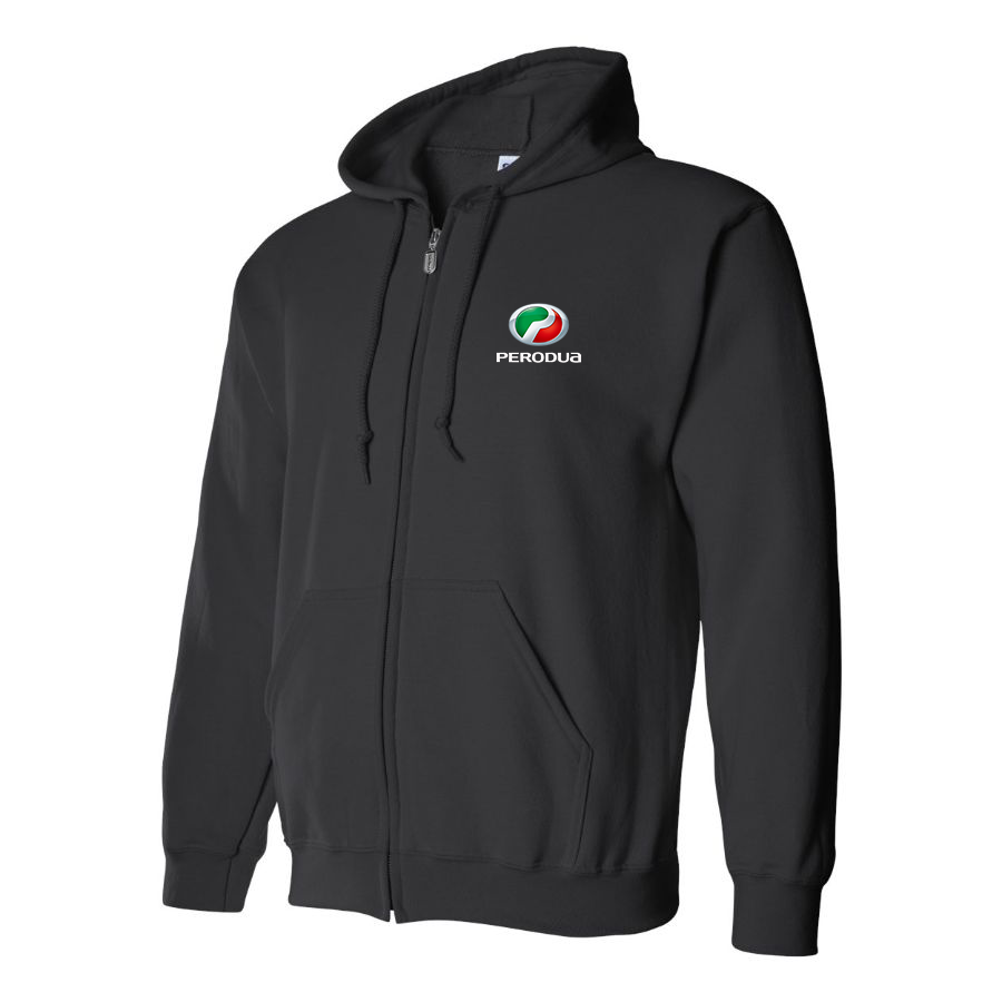 Men's Perodua Logo Zipper Hoodie